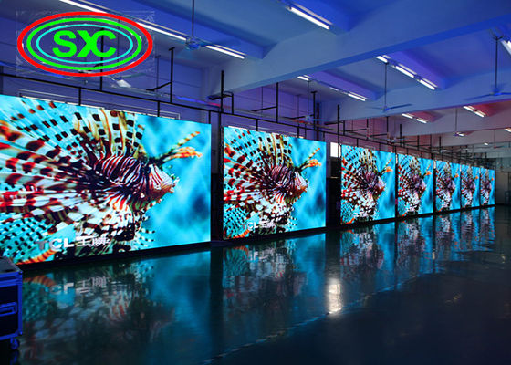Indoor Full Color P4 SMD LED Display Module 256*128mm 1/8 Scanning for Energy Saving and Environment Protection