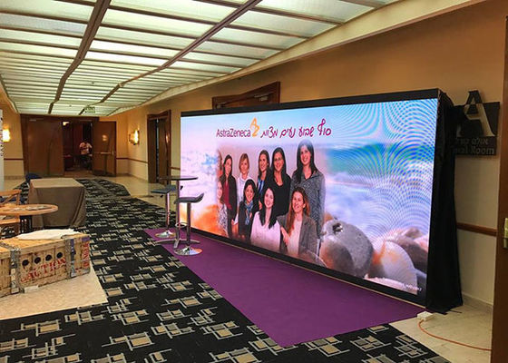 P2.5 Indoor Full Color LED Video Wall Screen SMD2121 160000 Pixels/M²