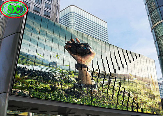 Full Color P6 Big Outdoor Waterproof Advertising Billboards With 3 Years Warranty