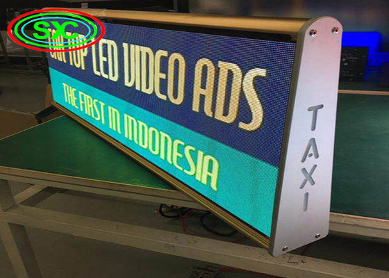 Super light weight waterproof outdoor P6 LED sign board available customized size