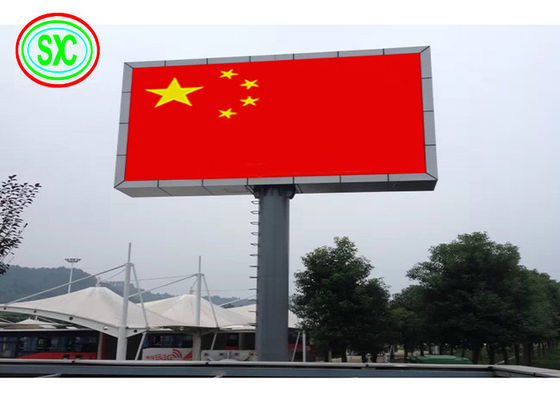 P8 Outdoor waterproof Full Color Advertising Hanging Led Display Screen Billboard high brightness