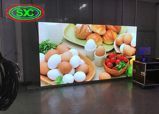 P5 Indoor Full Color LED Display Die Casting Aluminum Cabinet Hanging Installed