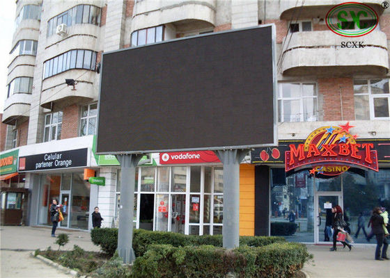P6 Outdoor 192*192mm High Brightness LED Advertising Billboards With 3 Years Warranty
