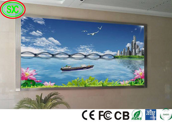 Fixed Pitch 2.5mm LED Video Wall Panel, Church Giant Smd Full Color Indoor Advertising