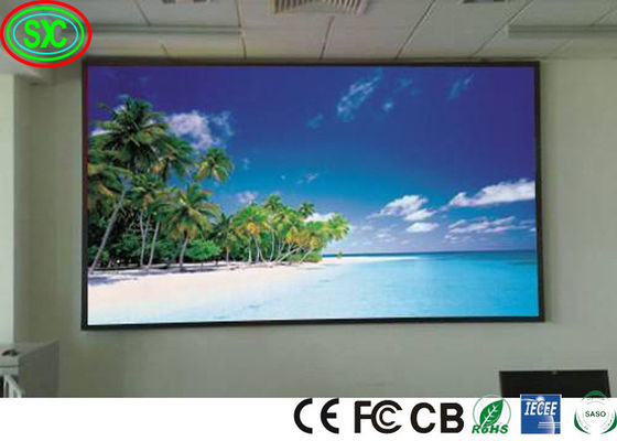 Fixed Pitch 2.5mm LED Video Wall Panel, Church Giant Smd Full Color Indoor Advertising