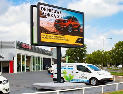 High Brightness P8 32*16 dots LED Advertising Billboards for Shopping Mall