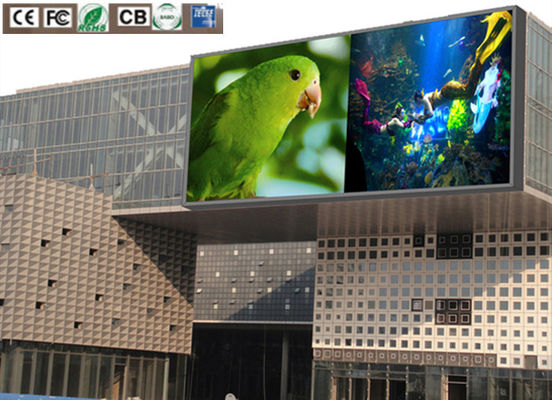 P10 Full Color 320*160mm High Brightness LED Video Wall Commercial Advertising Billboards