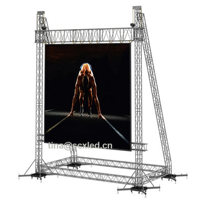 Full Color P4 indoor Outdoor Waterproof LED Video Wall Rental Screen SMD2121