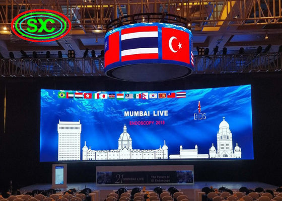 Stage LED Screens rental P4 Indoor LED Advertising Screens Cabinet 512*512 mm