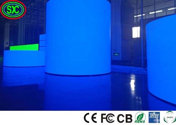 HD 3 Years Warranty Full Color 3840hz P3.91 Indoor Curved Led Display Screen For Stage