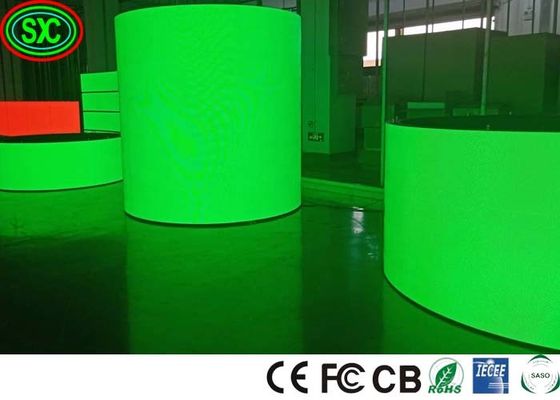 Stage LED Screens Waterproof Outdoor P4.81 500*500 die-caseting aluminum Curved led display screen