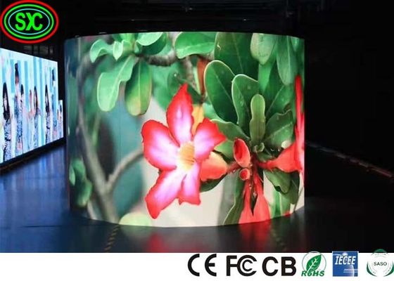 Stage LED Screens Waterproof Outdoor P4.81 500*500 die-caseting aluminum Curved led display screen