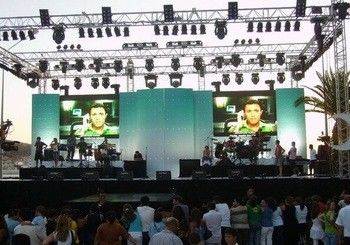 Full Color P6 Outdoor Stage Rental LED Screen High Gray Grade For Concert Events