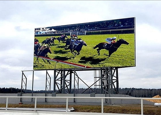 Outdoor High Brightness P6 Waterproof Advertising Full Color LED Billboards For Shopping Mall