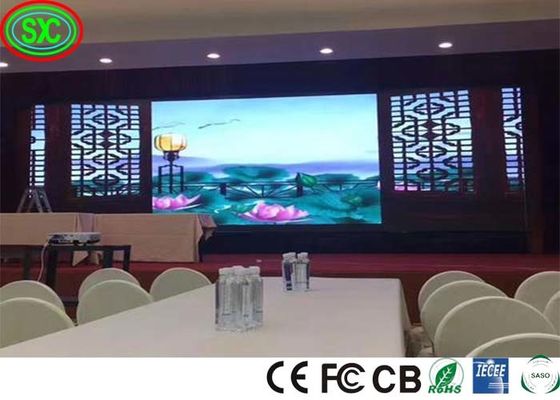 No Mosaic HD IP65 Full Color Video Stage LED Display Module P16mm Indoor