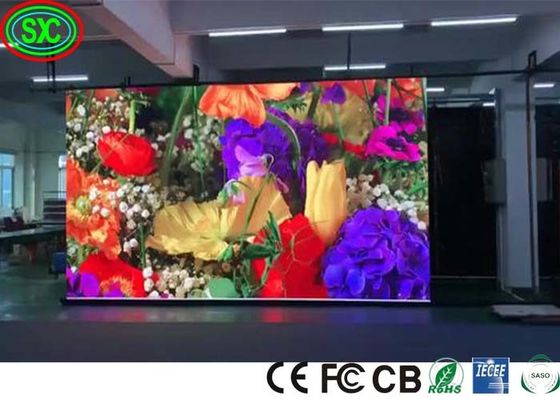 No Mosaic HD IP65 Full Color Video Stage LED Display Module P16mm Indoor