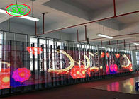 Transparent indoor P 3.91-7.82 LED display transparency 70% for advertising