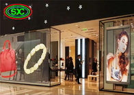 Transparent indoor P 3.91-7.82 LED display transparency 70% for advertising