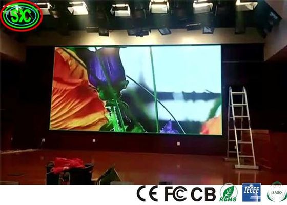 Large Flexible 111111 Pixels/M2 1300 Brightness/M2 P3 Indoor Full-Color LED Display