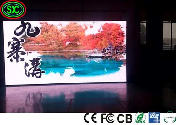 Large Flexible 111111 Pixels/M2 1300 Brightness/M2 P3 Indoor Full-Color LED Display