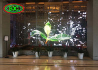 Transparent P3.91 indoor and outdoor window advertising billboard clear led screen transparent glass video led display