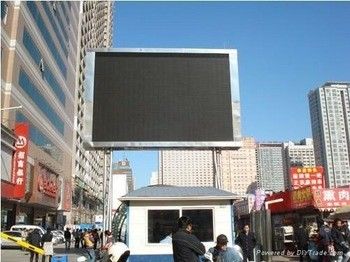 P8 Outdoor Full Color waterproof 15625dots/Sqm 320*160 high brightness LED Billboard