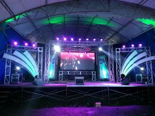 Advertising LED Screen P3.91 Indoor SMD Rental Full Color LED Video Wall 500*1000mm Cabinet Outdoor rental led screen