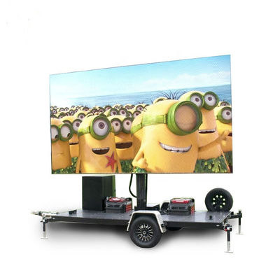 Full Color Outdoor Mobile Truck Led Display Advertising High Refresh Rate 3 Years Warranty