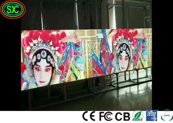 Indoor 280W 2500cd/㎡ P2.976 LED Stage Backdrop Screen