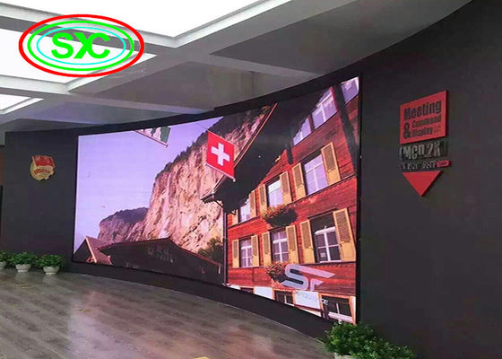Outdoor Fixed P6 RGB LED Iron Box , Full Color LED Display For Commercial Advertising