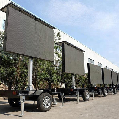 Outdoor Waterproof P10 Light Weight Trailer Mobile Truck High Definition LED Advertising Screen