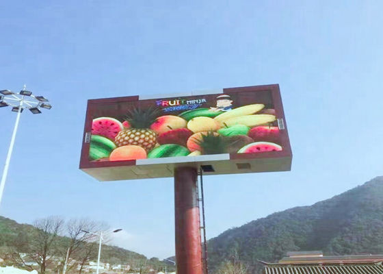 Ultra Thin P10 Small Trailer Advertising LED Screen Fixed or Rental for Advertising