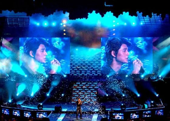 5500 nits P4.81 Full Color LED Screen 500x500mm For Concert