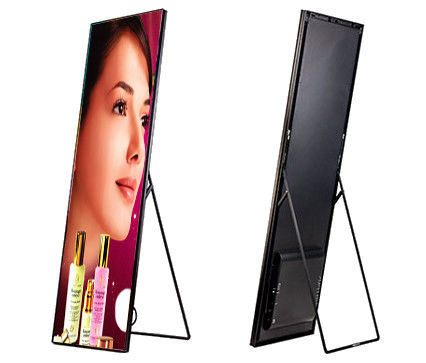 Indoor Full Color P2.5 high Bightness 2500cd/㎡ Floor Standing LED Poster Screens