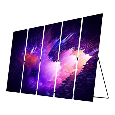 Indoor Full Color SMD Mirror 1000cd/㎡ P2.5 LED Video Poster Screen 640x640mm