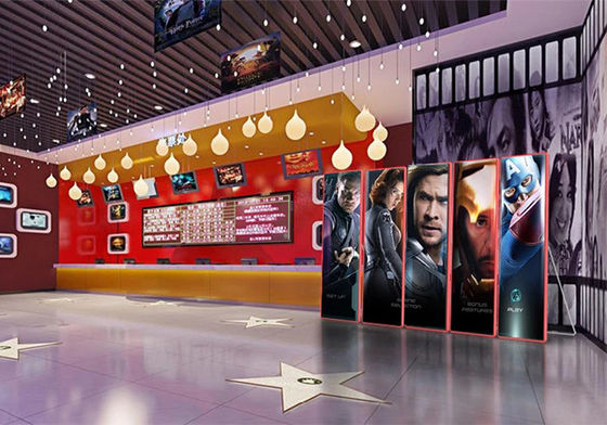 Fine Pitch P2.5 Indoor Full Color LED Advertising Poster Screen 640x640mm