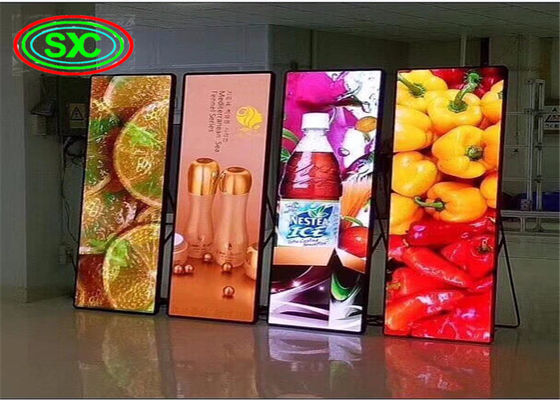 Wifi 4G SMD2121 P2.5 Mirror Poster Led Panel 1800cd/m2