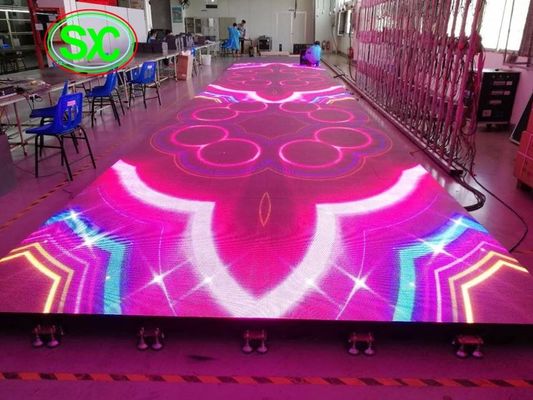 led dance floor screen for disco hall
