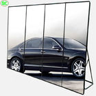 Indoor p2.5 Movable Floor Stand Advertising LED Screens / Led Mirror Display indoor advertising led display
