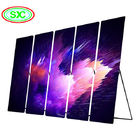 SMD2121 1200cd/sqm P2.5 Led Poster Screen 3G 4G System easy move and installation