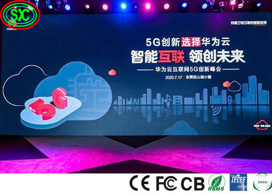 Full Color 25W 1000CD/M2 P3.91 P4.81 Stage LED Screens stage background led screen