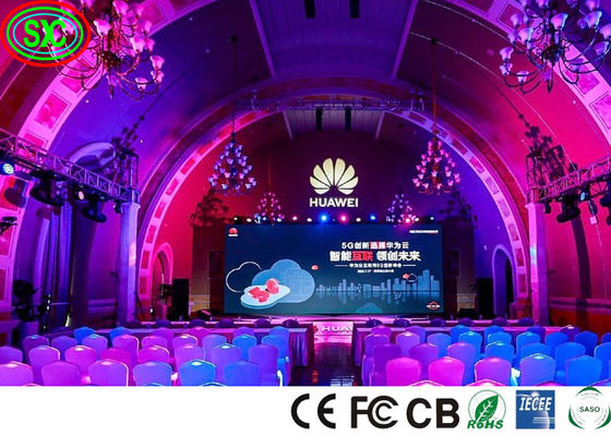 Full Color 25W 1000CD/M2 P3.91 P4.81 Stage LED Screens stage background led screen