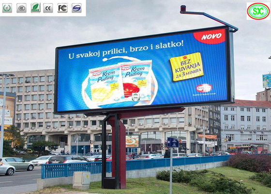 Full Color P8 Outdoor Waterproof Commercial Advertising LED Billboard