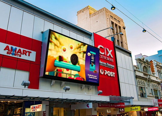 High Resolution P6 Outdoor Led Advertising Screens Bid Video Wall Full Color