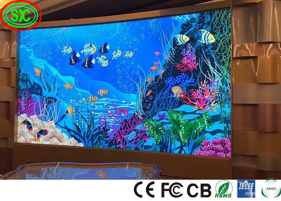 6500cd/sqm SMD3535 6MM Pixels Stage LED Screens For  Advertising