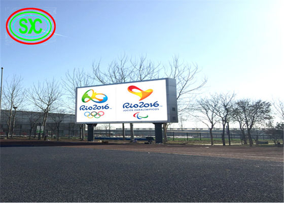 Fixed Installation Outdoor P6 Full Color RGB LED Display Min.View Distance 6m