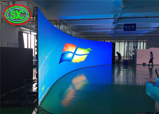 P4 Fixed Indoor Full Color LED Die-Cast Aluminum Screen 3 In 1 Smd2121