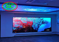 High configuration indoor P 3 LED display mounted on the wall