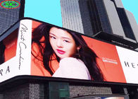 Ultra Thin Hanging Advertising Led Screens , seamless Full Color Led Display P10