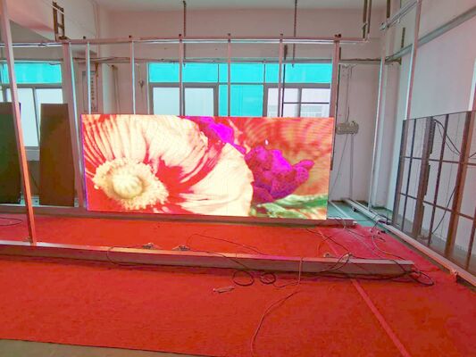P4 Indoor 1R1G1B 1000cd/m2 SMD2727 Rental Led Screen For Stage